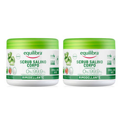Zestaw: 2x Equilibra  Peeling Solny Modelujący 600 G