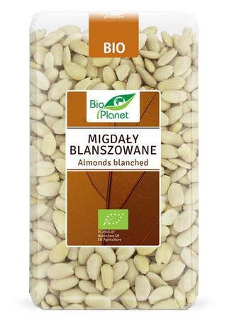 BIO PLANET MIGDAŁY BLANSZOWANE BIO 1kg