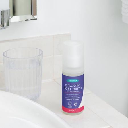 Lansinoh, Organiczny porodowy spray przeciwbólowy, 100 ml