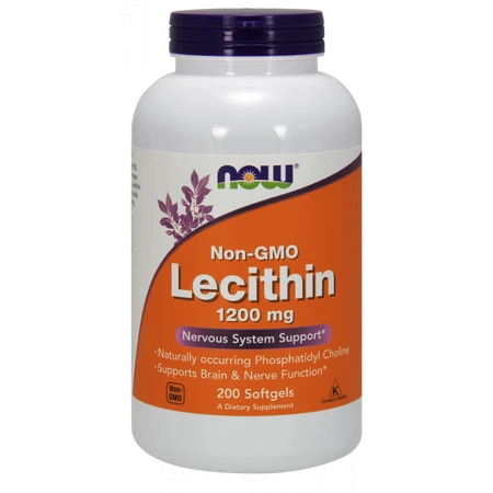 Lecytyna 1200 mg non GMO (200 kaps.)