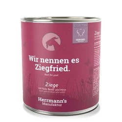 Zestaw 10x HERRMANN'S Selection Sensitive Dog Ziege - kozina z burakiem (800g)
