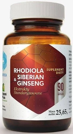 Hepatica Rhodiola I Siberian Ginseng 90 k odpornść