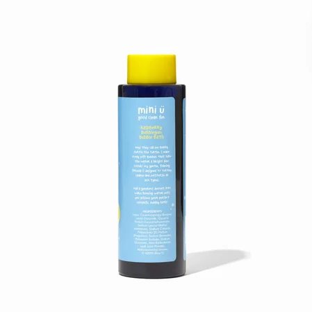 Mini U naturalny bąbelkowy płyn do kąpieli - guma balonowa dla dzieci od 1.dnia życia 250ml