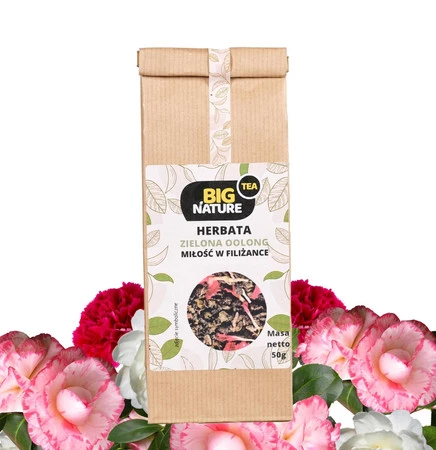 Herbata zielona OOLONG MIŁOŚĆ W FILIŻANCE 50g
