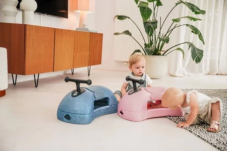 SCOOTANDRIDE My First Ewolucyjny jeździk pchacz 3w1 6 m+ Steel