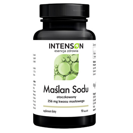 Intenson Maślan sodu 90 kaps