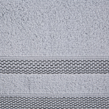 Ręcznik Riki (03), 50 x 90 cm, Srebrny