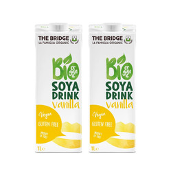Zestaw: 2x NAPÓJ SOJOWY O SMAKU WANILIOWYM BEZGLUTENOWY BIO 1 L - THE BRIDGE