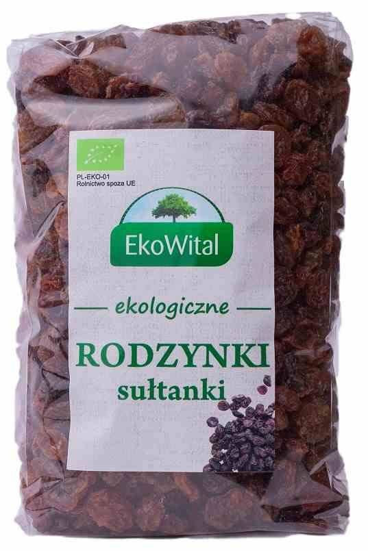 Rodzynki sułtanki BIO 500 g - Nabea.pl