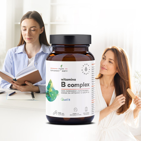  Aura Herbals Witamina B Complex 90 kaps. vege