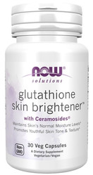 Now Foods Glutathione Skin Brightener + Ceramosides dla pięknej cery 30 kaps. vege
