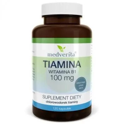 Medverita Tiamina witamina B1 100 mg 120 K