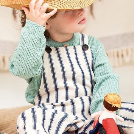 LILLIPUTIENS Rozkładany domek Farma z 6 zwierzątkami, rolnikiem i traktorem 18 m+