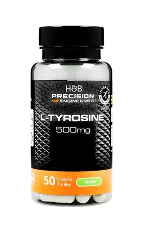 Holland & Barrett Precision Engineered L-Tyrosine 500mg Aminokwasy 50 kaps.