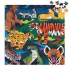 Mudpuppy Puzzle rodzinne świecące w ciemności Drapieżniki 500 elementów 8+