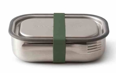 BB - Lunch box stalowy S, oliwkowy