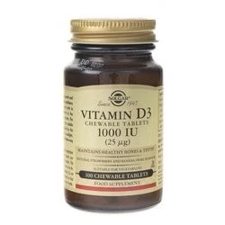 Witamina D3 1000 IU 25 mcg (100 tabl.)