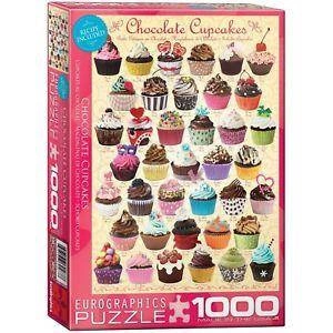 Puzzle 1000 Chocolate Cupcakes 6000-0587 -
