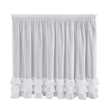 FIRANA GOTOWA DANI 2 NA TAŚMIE 300 X 150 CM BIAŁY