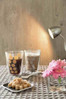 Zak! - Zestaw 2 szklanek 200ml z łyżeczkami, złoty