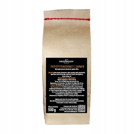 Młyn Niedźwiady Mieszanka piekarnicza: Chleb Keto 500g