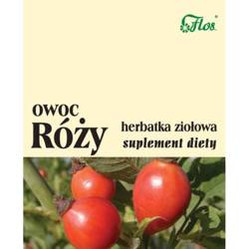 Flos Róża Owoc 50G Naturalne Źródło Witaminy C