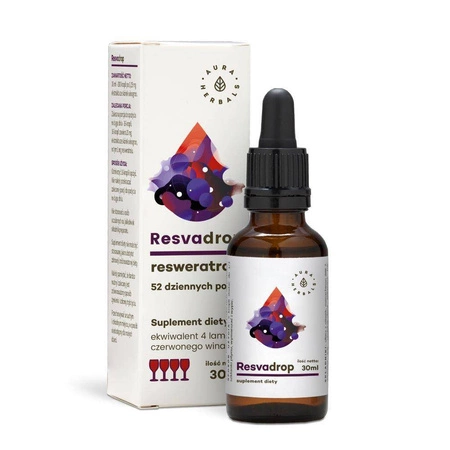 Resvadrop - Resweratrol w kroplach (30 ml)