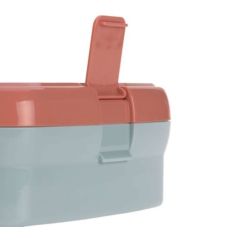 Lassig Zestaw śniadaniowy na lunch Lunchbox + Tritanowa butelka - bidon 460 ml About Friends Lis