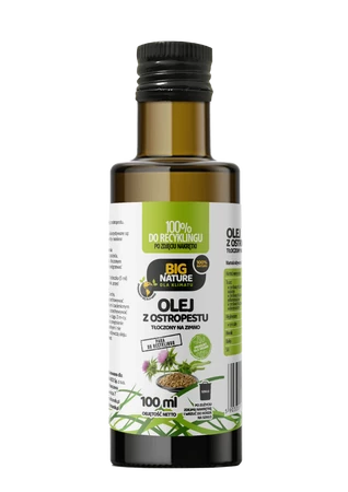 Olej z ostropestu tłoczony na zimno 100ml