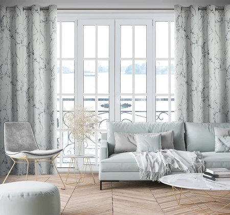 ZASŁONA GOTOWA WERA 140 X 250 CM JASNOSZARY