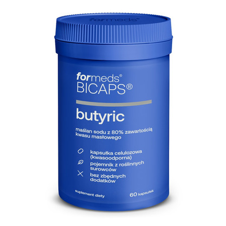 ForMeds Bicaps Butyric maślan sodu 60 kaps.
