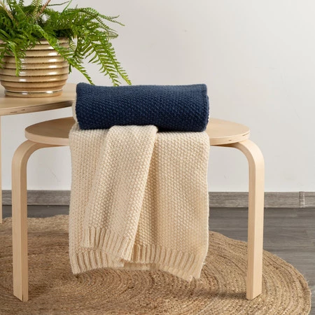 KOC PLED 4 130 X 170 CM BEŻOWY