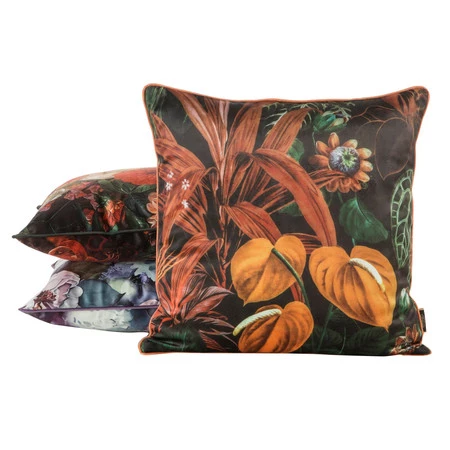 POSZEWKA VELVET 104 45 X 45 CM CZARNY