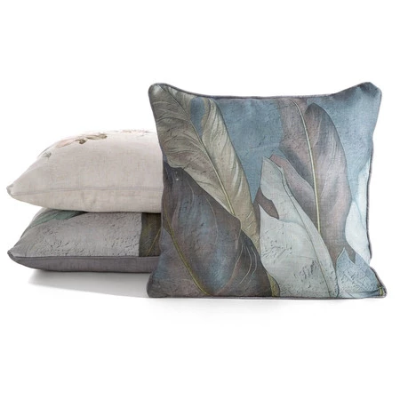 Poszewka Len 38 45 x 45 cm, Zielony