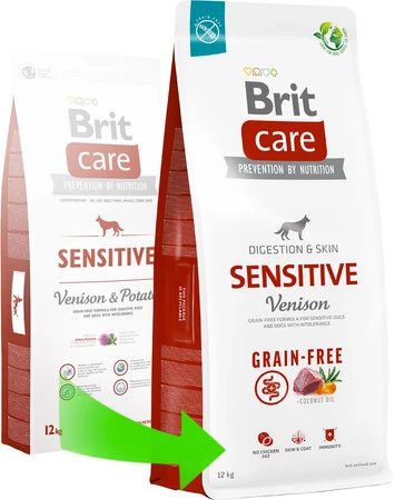 BRIT Care Dog Grain Free SENSITIVE Venison 3kg