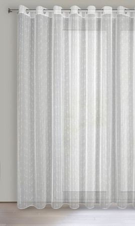 FIRANA GOTOWA BECKY 350 X 250 CM BIAŁY