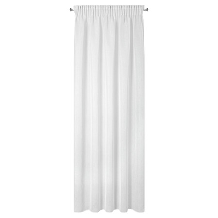 FIRANA GOTOWA MARGO NA TAŚMIE 140 X 270 CM BIAŁY