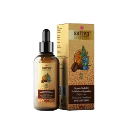 Sattva - Organiczny olejek złuszczający do masażu 100ml