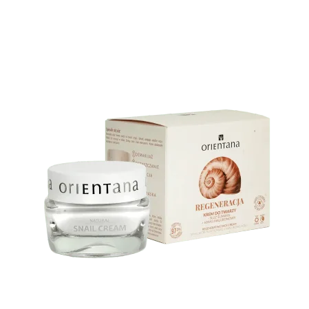 Orientana - Krem do twarzy Regeneracja śluz ślimaka, kwas hialuronowy 50g