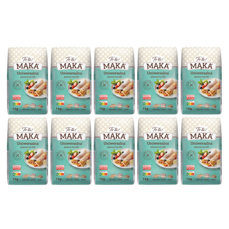 Zestaw 10x ToTa! Mąka pszenna typ 650 uniwersalna 1kg