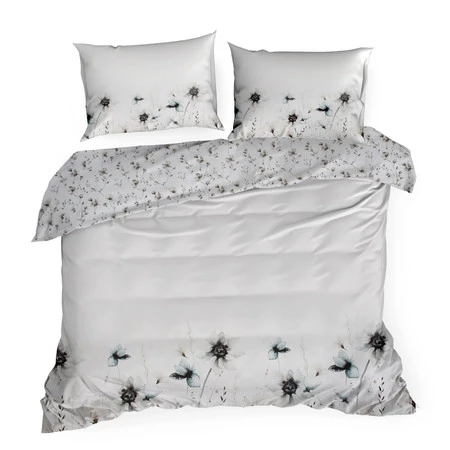 Komplet Pościeli Satynowej Premium22 160 x 200 cm, Biały