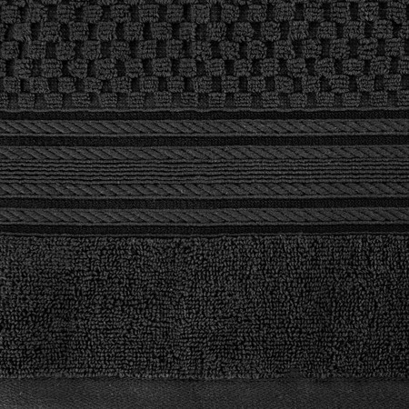Ręcznik Davos (12), 30 x 50 cm, Czarny