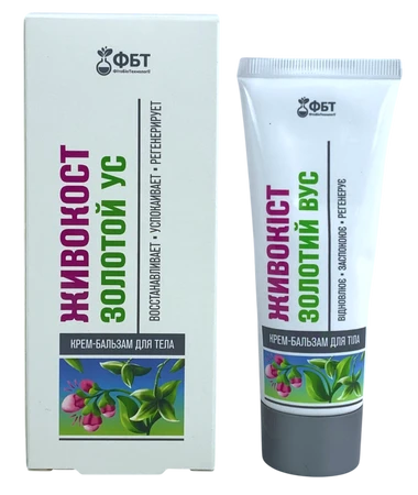 FBT Krem-balsam żywokost + złoty wąs 75ml GOLDEN PHARM