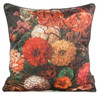 POSZEWKA VELVET 110 45 X 45 CM CIEMNOZIELONY