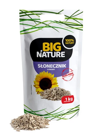 Big Nature Słonecznik Łuskany 1kg