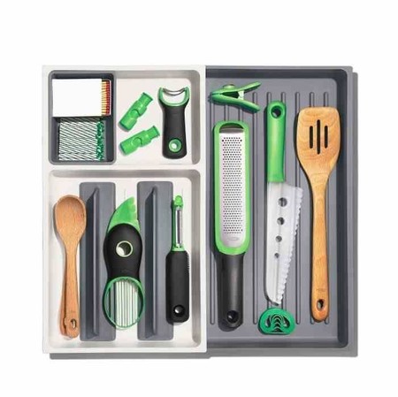 OXO-Organizer regulowany do szuflad L szaryGoodGri