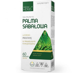 Medica Herbs Palma Sabałowa na wsparcie układu moczowego 60 kaps.