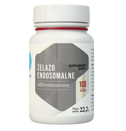 HEPATICA Żelazo endosomalne 100 kaps.