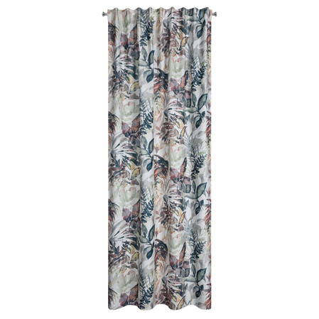 ZASŁONA GOTOWA LILIA NA TAŚMIE 140 X 270 CM BIAŁY