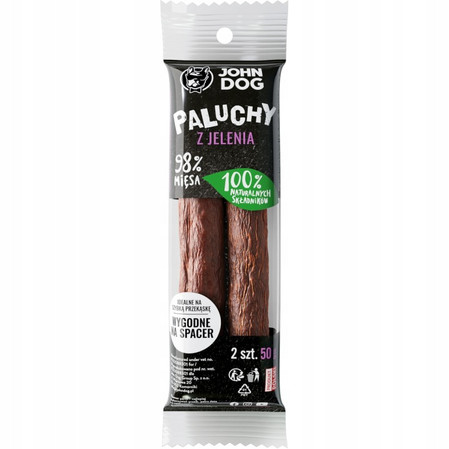 John Dog Paluch Jeleń -Przysmak dla psa - 50g